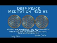 Deep Peace Meditation-432 hz & Sacred Geometry Celestial Flower of Life: Intentional for Calm Peace+ Deep Peace Meditation-432 hz & Sacred Geometry Celestial Flower of Life: Intentional for Calm Peace+