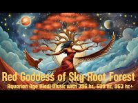 Red Goddess of Sky Root Forest-Aquarian Age Medi-Music with 396 hz, 639 hz, 963 hz+ Red Goddess of Sky Root Forest-Aquarian Age Medi-Music with 396 hz, 639 hz, 963 hz+