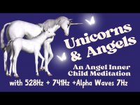 Unicorns and Angels An Angelic Imaginative Inner Child Meditation with 528, 741, & 7 hz alpha waves