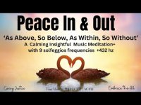 Inner Peace Piano with nature sounds and 9 solfeggios and 432 hz frequencies