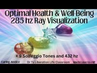 Optimal Health & Well-Being-285 hz Ray Visualization-+ 9 Solfeggio Tones and 432 hz