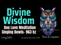 Divine Wisdom-One Love Meditation-Singing Bowls- 963 hz (loopable)