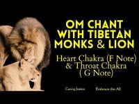 Roar Your Heart Out - Om Chant Meditation w/ Tibetan Monks (Heart F Note & Throat Chakra G note)