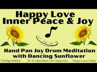 Happy Love Inner Peace Hand Pan Joy Drum Meditation with SunflowerHappy Love, Inner Peace & Joy Hang Happy Love Inner Peace Hand Pan Joy Drum Meditation with SunflowerHappy Love, Inner Peace & Joy Hang