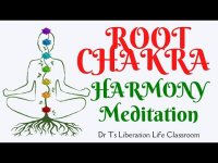 Root Chakra Harmony Meditation (with beautiful piano,  bells, sacred geometry imagery)