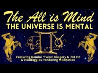The All is Mind: The Universe is Mental: Gemini 'Twins' Imagery & 741 Hz & 9 Solfeggios Medi-Music