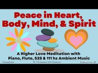 Peace in Heart, Body, Mind, Spirit Higher Love Meditation-Piano, Flute, 528 & 111 hz Ambient Music Peace in Heart, Body, Mind, Spirit Higher Love Meditation-Piano, Flute, 528 & 111 hz Ambient Music