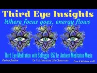 Third Eye Insights (Where focus goes, energy flows)with Solfeggio 852 hz Ambient Meditation Music