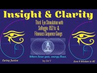 Insight and Clarity: Third Eye Stimulation with Solfeggio 852 hz & Fibonacci Sequence Gongs