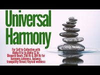 Universal Harmony Wellness Meditation with Alpha 8 hz -2 hz & Binaural Beats 256 Hz & 384 Hz