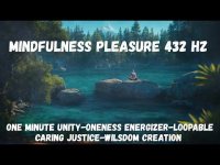 MIndfulness Pleasure 432 hz: One Minute Unity-Oneness Energizer-Loopable MIndfulness Pleasure 432 hz: One Minute Unity-Oneness Energizer-Loopable