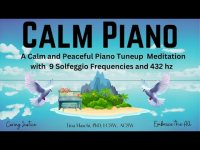 CALM PIANO: A Calm and Peaceful Piano Tuneup Meditation with 9 Solfeggio Frequencies and 432 hz CALM PIANO: A Calm and Peaceful Piano Tuneup Meditation with 9 Solfeggio Frequencies and 432 hz