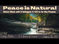 Peace is Natural: Nature Music with 9 Solfeggios & 432 hz (loopable) Peace is Natural: Nature Music with 9 Solfeggios & 432 hz (loopable)
