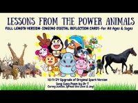 Lessons Learned from Power Animals Love, Joy+ (Save People, Animals, & Earth!) Agree? Click Like! Lessons Learned from Power Animals Love, Joy+ (Save People, Animals, & Earth!) Agree? Click Like!