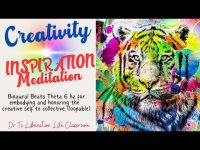 Creativity INSPIRATION MeditationBinaural Beats Theta 6 hz (for the creative self to the collective)