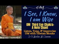 Tibetan Monks Om  A Note Third Eye Energy Center  Listen, Chant, andor Improvise with the Monks 10 5