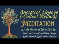 Ancestral Lineage & Cultural Wellness Meditation w/ the Sacred Geometry Flower of Life  & 174 hz Ancestral Lineage & Cultural Wellness Meditation w/ the Sacred Geometry Flower of Life  & 174 hz