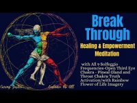 Break Through Healing & Empowerment Meditation with All 9 SolfeggioFrequencies + 3rd Eye Activation