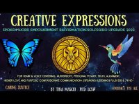 CREATIVE EXPRESSIONS: SPOKEN WORD EMPOWERMENT RAFFIRMATION-SOLFEGGIO UPGRADE 2023 (loopable)